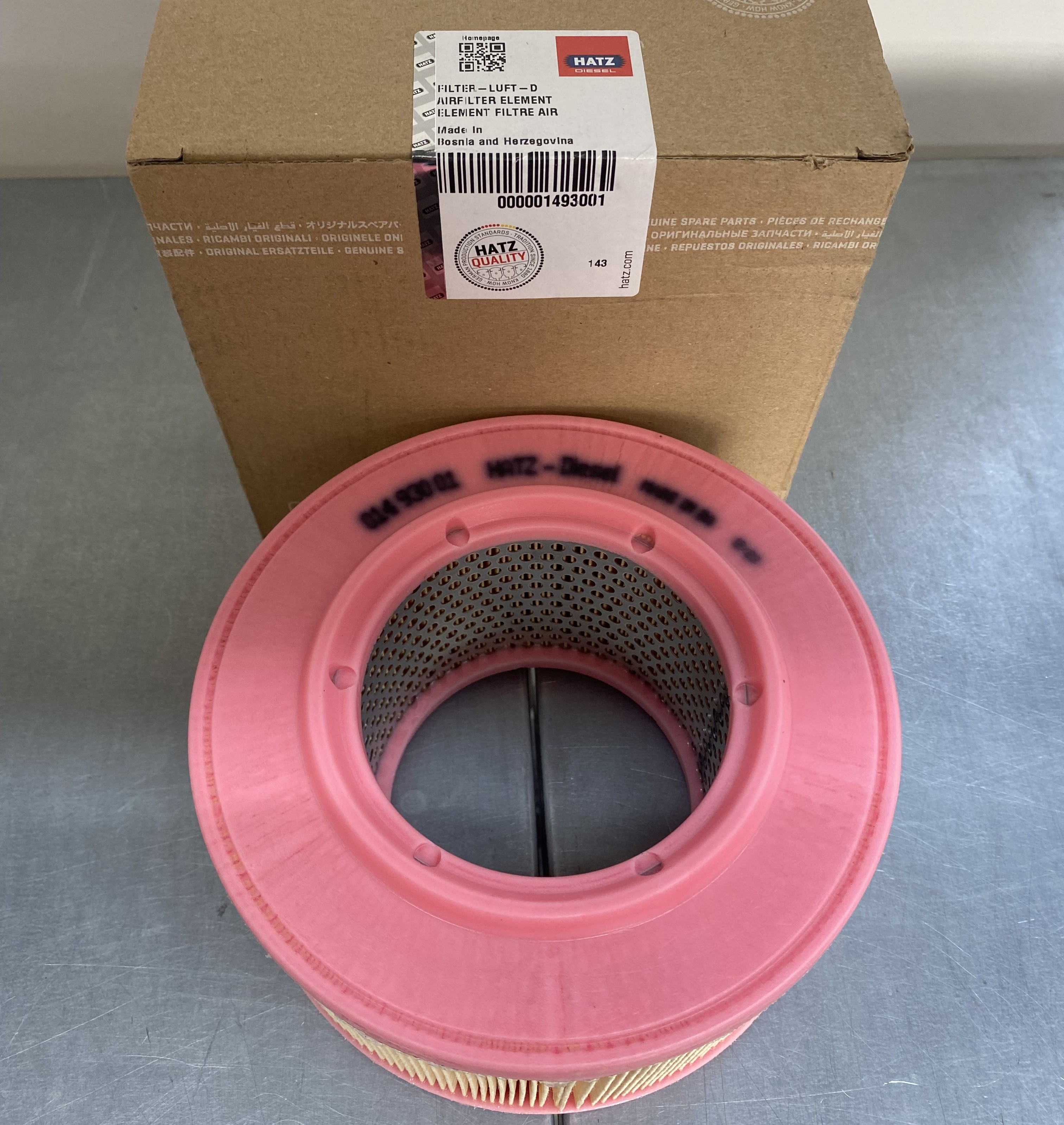 Фильтр воздушный для виброплит DPU 4545 / 5545 / 6555