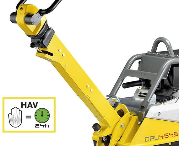 Виброплита реверсивная дизельная Wacker Neuson DPU 4545Heh (423 кг), изображение 1
