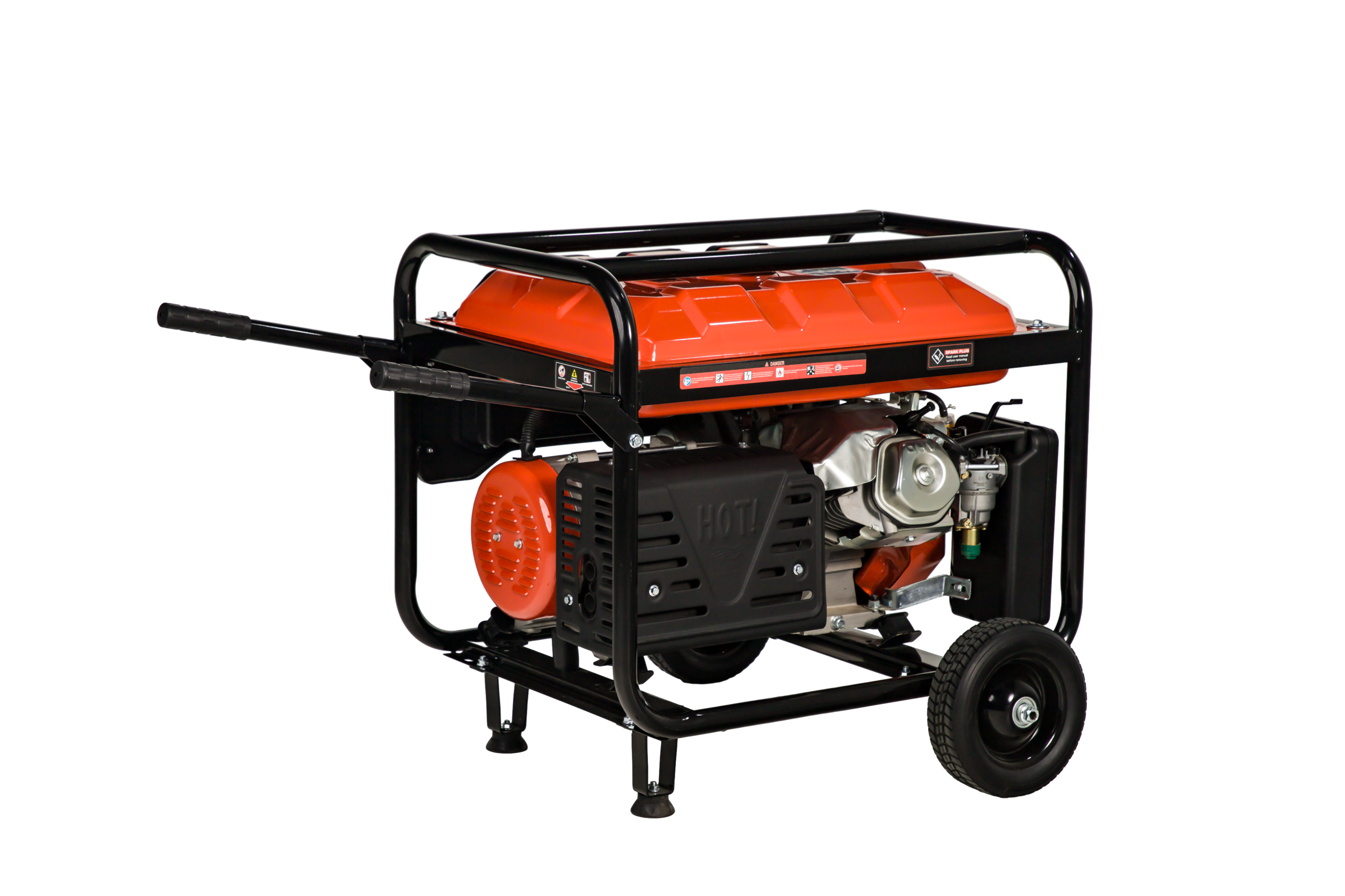 Генератор бензиновый BISON BS6500EP (5,0 кВт), изображение 2