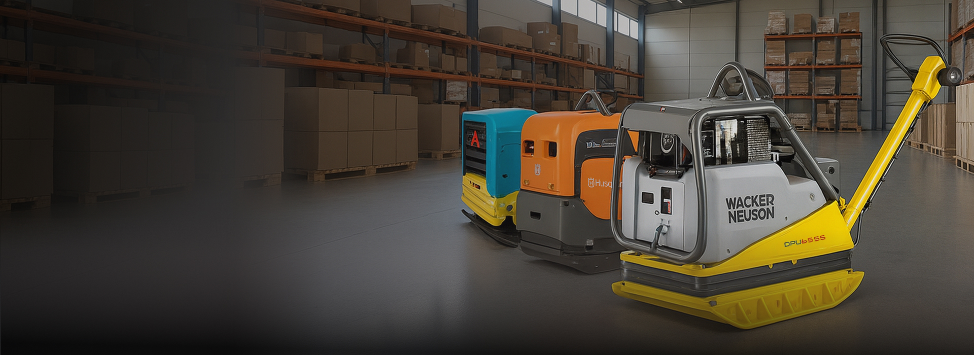Крупнейший импортёр техники</br> Wacker Neuson, Husqvarna и AMMANN
