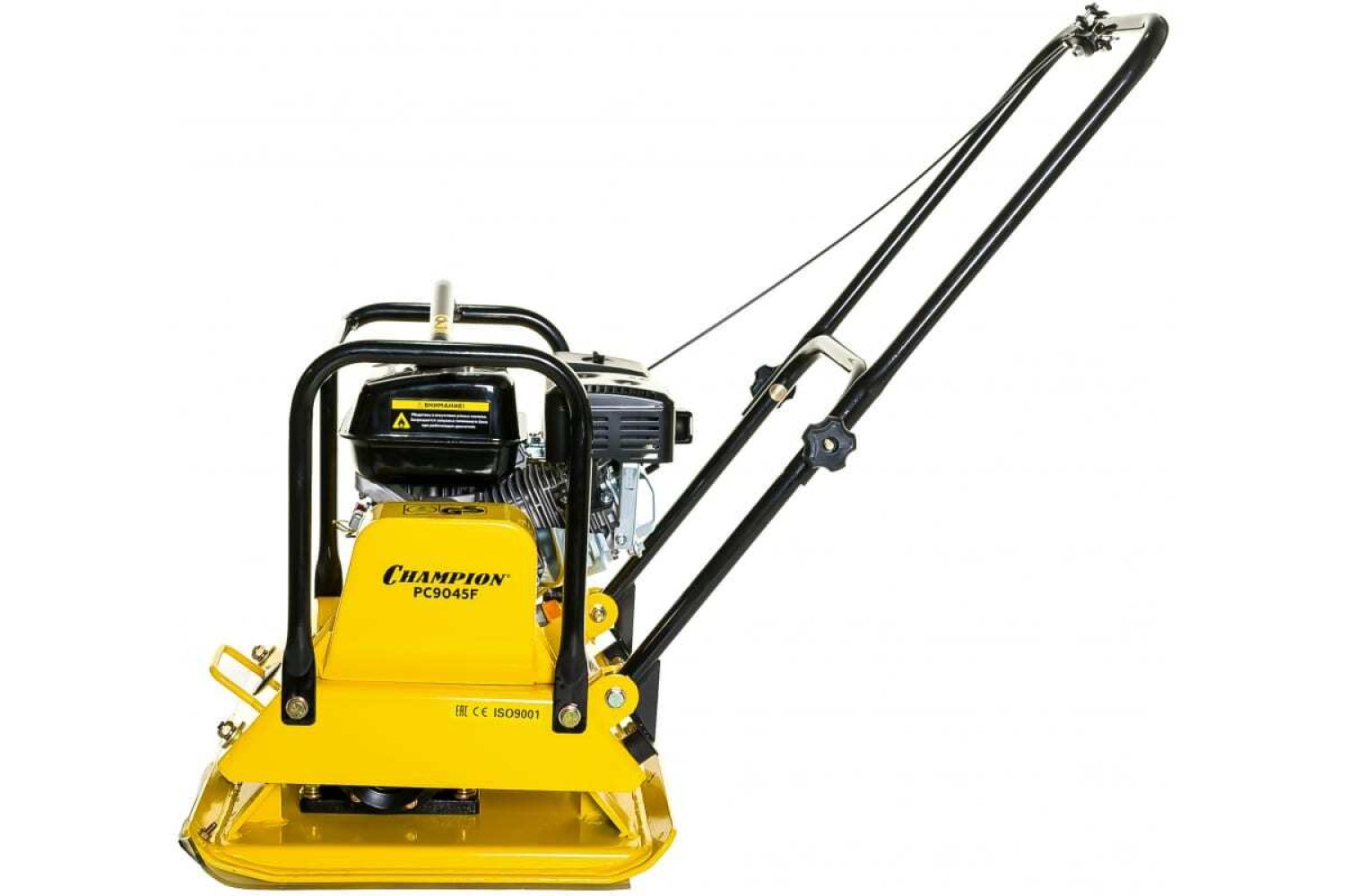 Виброплита прямоходная бензиновая CHAMPION PC9045F (90 кг), изображение 2