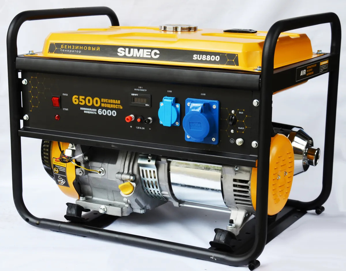 Генератор бензиновый SUMEC SU8800 (6,0 кВт)