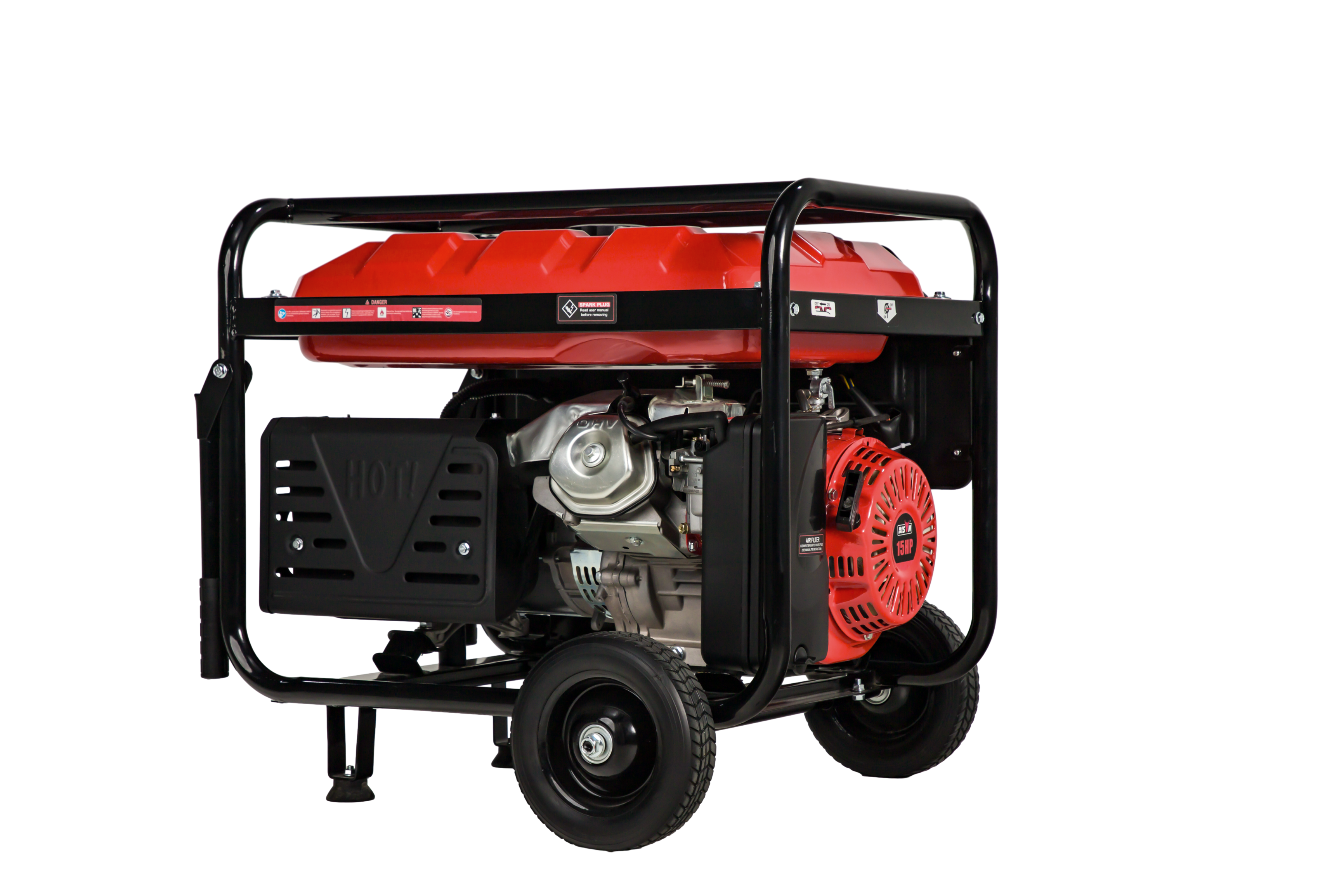 Генератор бензиновый BISON BS6500EP (5,0 кВт), изображение 22