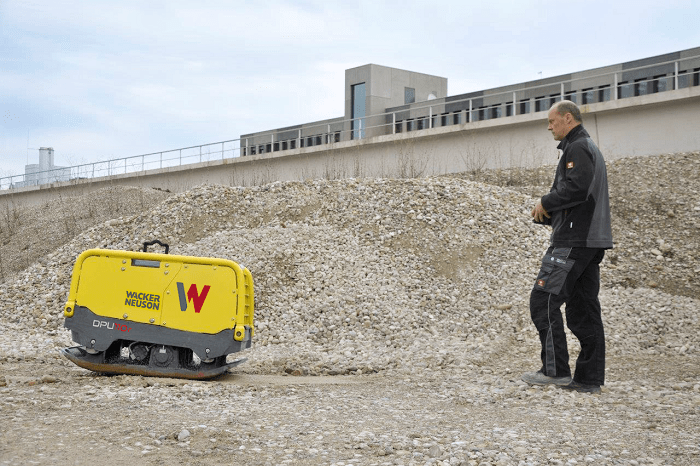 Виброплита реверсивная дизельная Wacker Neuson DPU 110r-Lem 970 (810кг), изображение 2