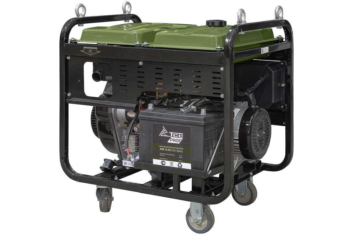 Генератор дизельный ТСС SDG 5000EHA (5,0 кВт) 077039, изображение 4